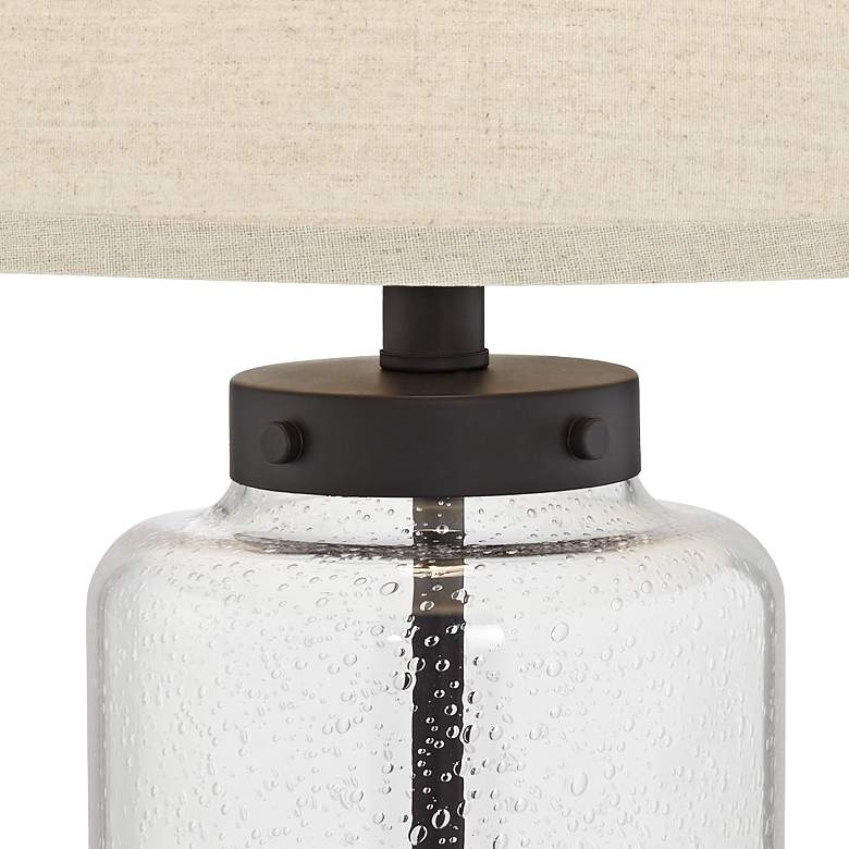 Image 3 Pacific Coast Lighting Collectors Dream Clear Glass Fillable Table Lamp more views