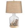 Pacific Coast Lighting Decora 26 1/2" Clear Glass Fillable Table Lamp
