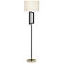2_Pacific Coast Lighting Deville 65" Black and Brass Modern Floor Lamp