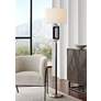 1_Pacific Coast Lighting Deville 65" Black and Brass Modern Floor Lamp