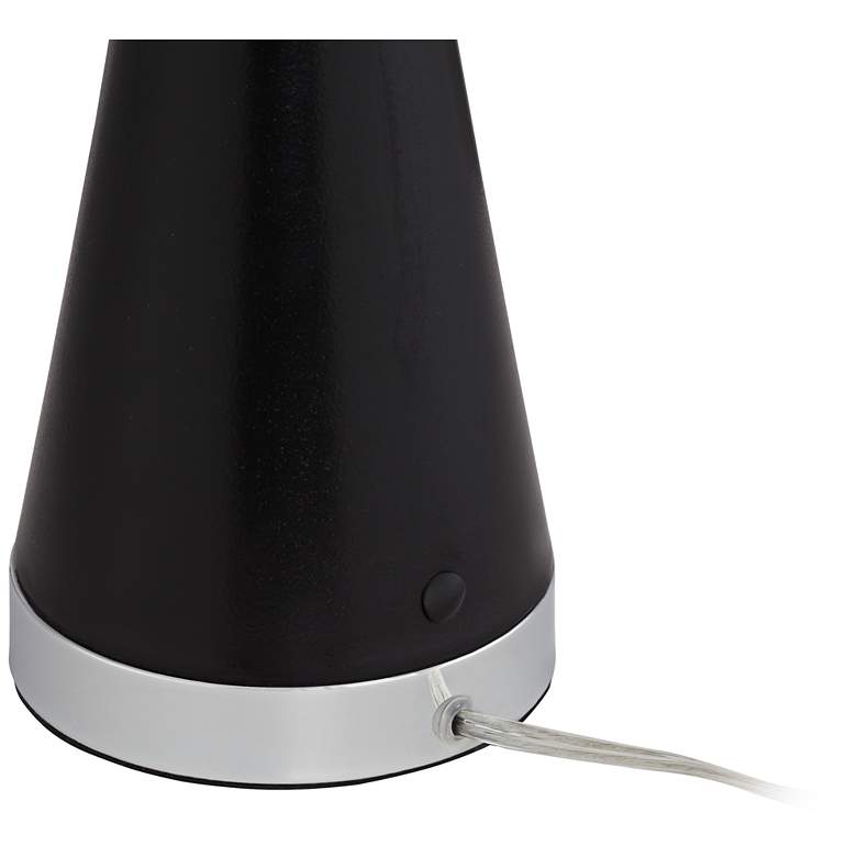 Image 5 Pacific Coast Lighting Ella 27 1/2" Black and Crystal Lamps Set of 2 more views