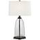 Pacific Coast Lighting Emerson Dark Bronze Clear Glass Fillable Table Lamp