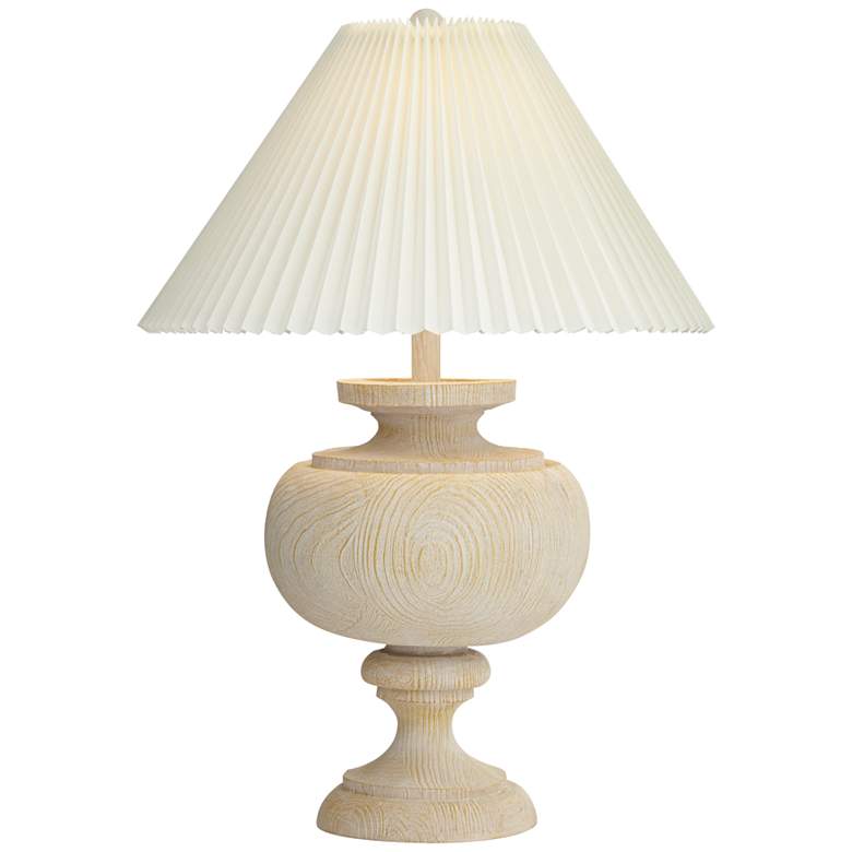 Image 2 Pacific Coast Lighting Grand Maison 30" Faux Wood Table Lamp