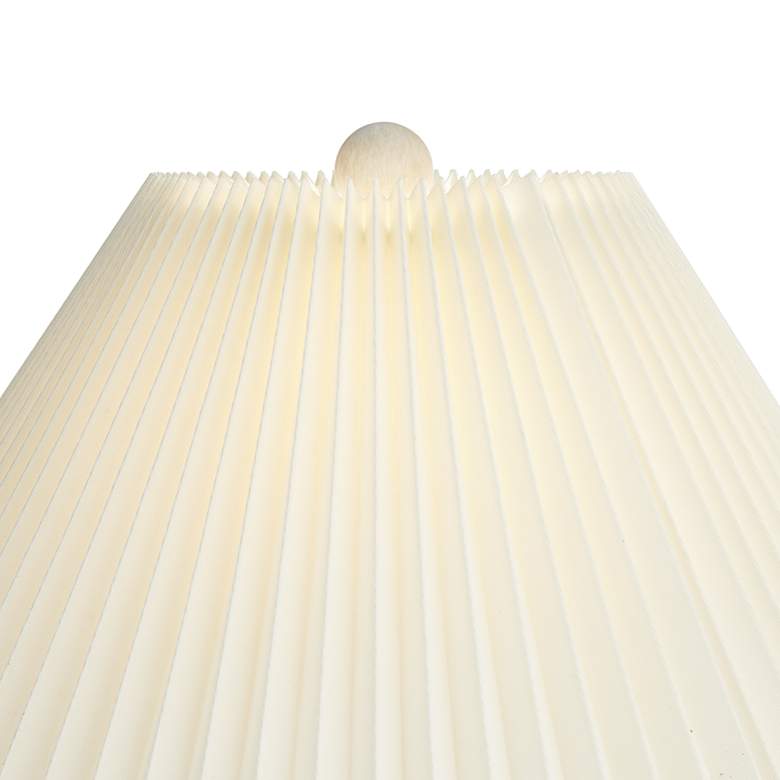 Image 3 Pacific Coast Lighting Grand Maison 30" Faux Wood Table Lamp more views