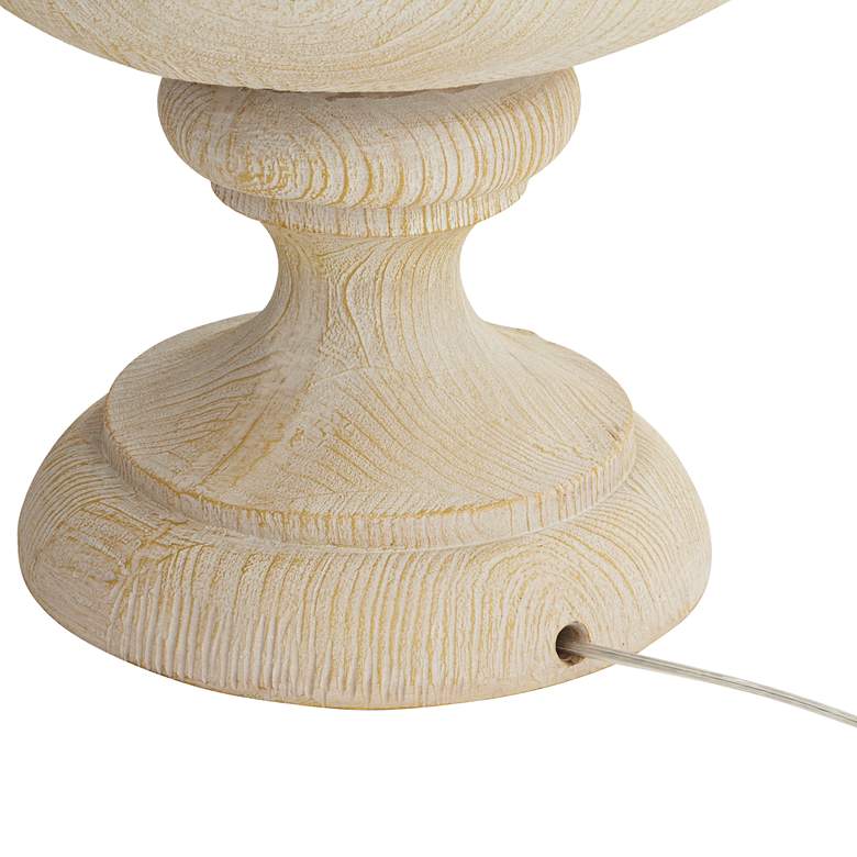 Image 7 Pacific Coast Lighting Grand Maison 30" Faux Wood Table Lamp more views