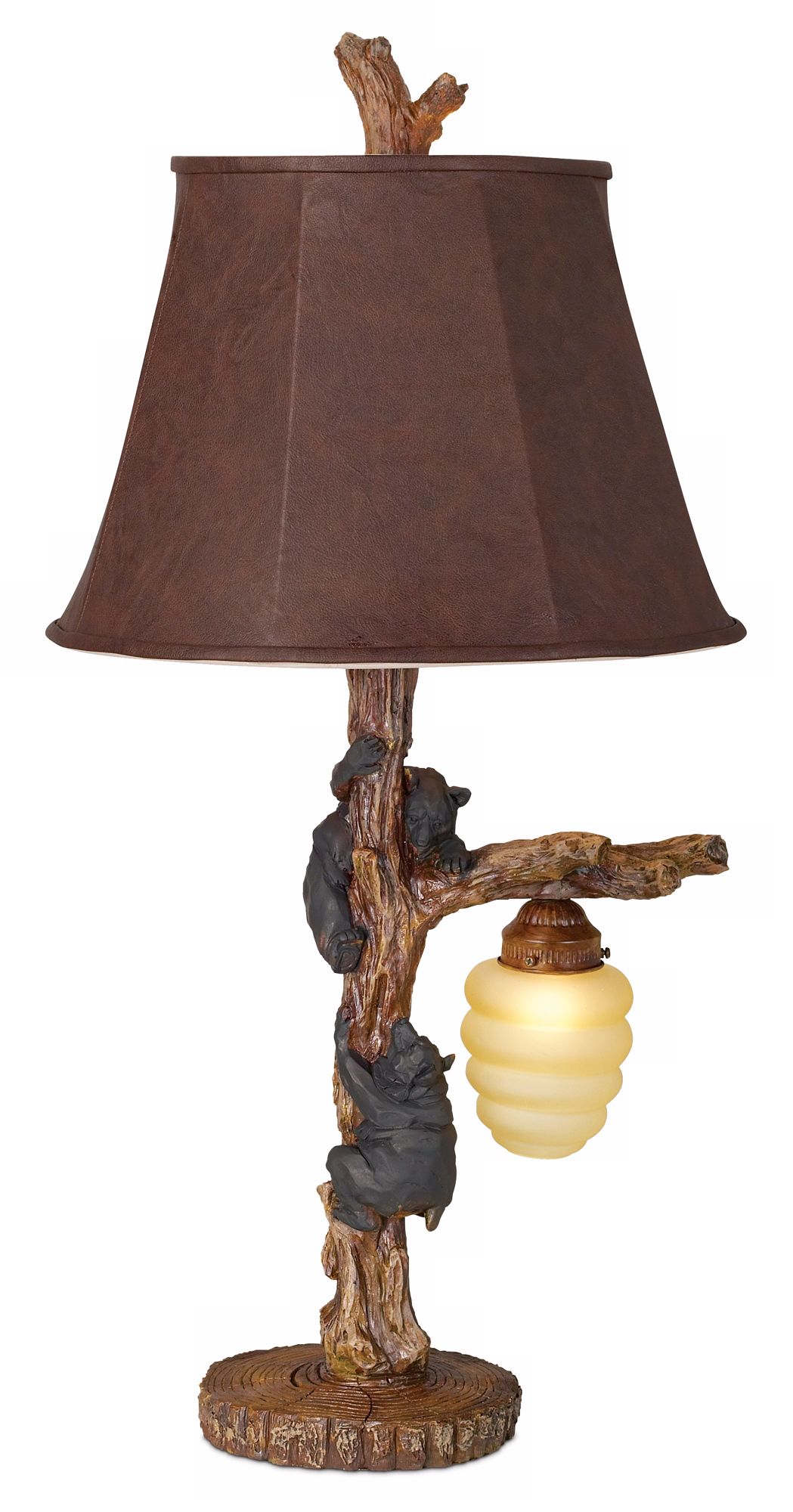 Pacific Coast Lighting Honey Bear Rustic Night Light Table Lamp