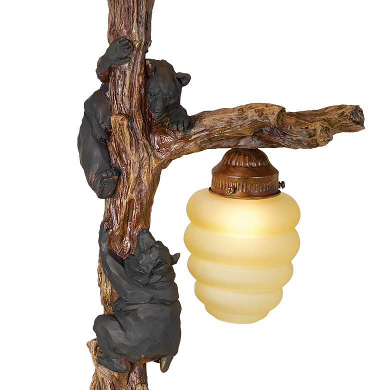 Image 3 Pacific Coast Lighting Honey Bear Rustic Night Light Table Lamp more views