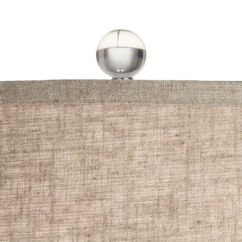 Image 3 Pacific Coast Lighting Logan 29 inch Textured Faux Stone Rustic Table Lamp more views