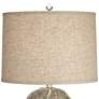 Pacific Coast Lighting Logan 29" Textured Faux Stone Rustic Table Lamp
