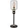 Pacific Coast Lighting Menlo Lane 25 1/2" Black and Brass Accent Lamp