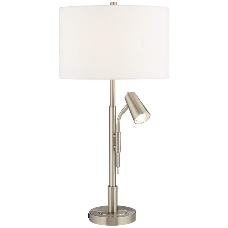 Image 2 Pacific Coast Lighting Modern 32" Table Lamp with Side Reading Light
