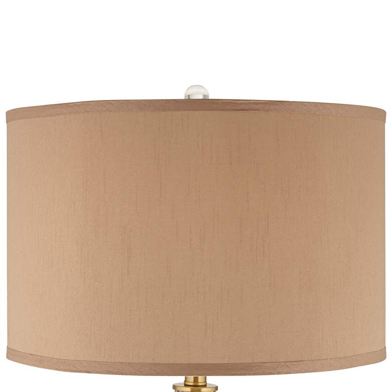 Image 4 Pacific Coast Lighting Noor Mid-Century Modern Luxe Glass Table Lamp more views