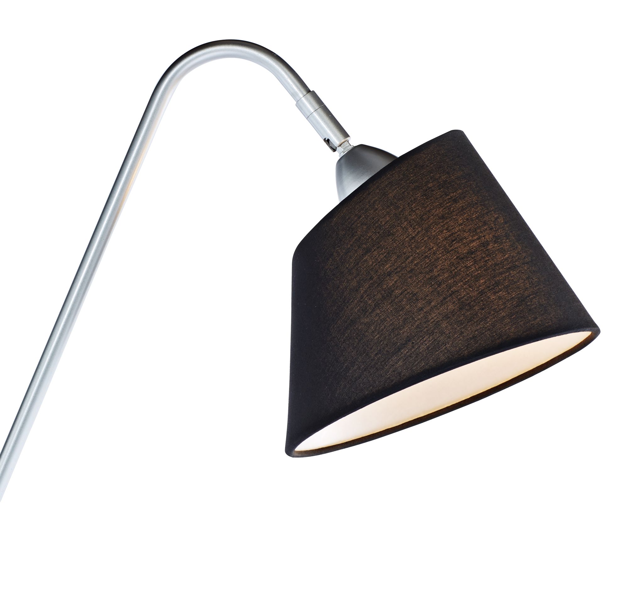 Pacific Coast Lighting Offset Arm Slanted Shade Modern Floor Lamp