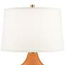 4_Pacific Coast Lighting Olivia 30" Orange Vase Modern Ceramic Lamp more views