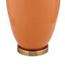 6_Pacific Coast Lighting Olivia 30" Orange Vase Modern Ceramic Lamp more views