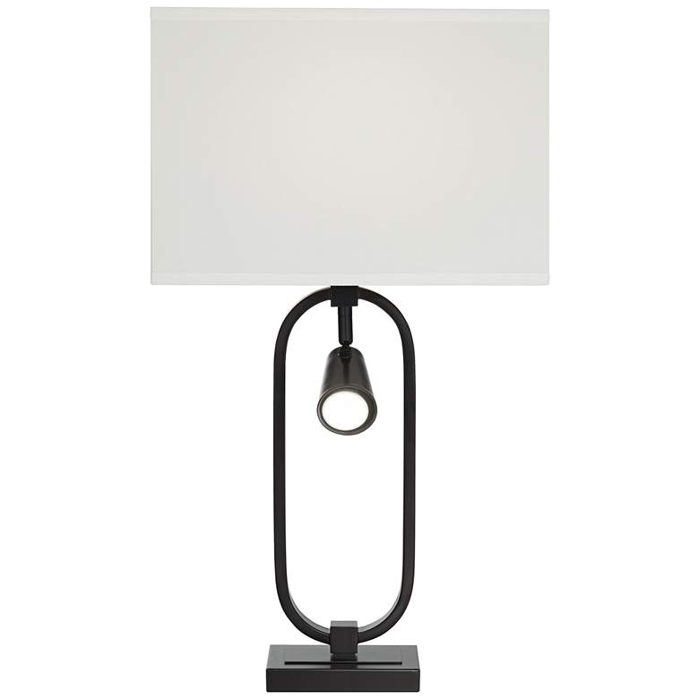 Image 7 Pacific Coast Lighting Oval Base Table Lamp with Adjustable Reading Light more views