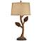 Pacific Coast Lighting Pine Tree Rustic Brown Branch Table Lamp