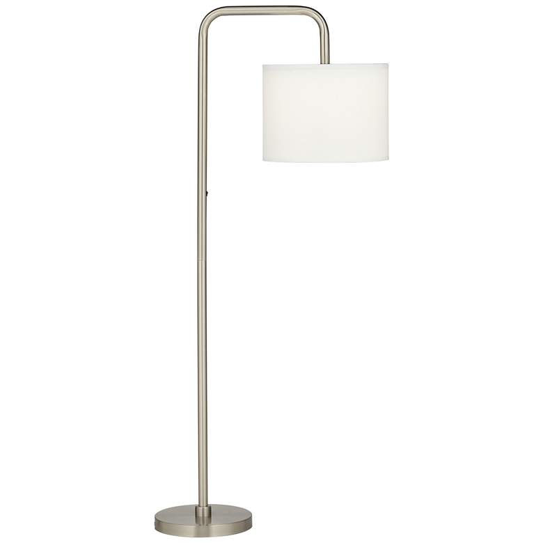 Image 1 Pacific Coast Lighting Raizo 59 1/2" High Brushed Nickel Floor Lamp