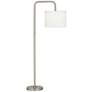 1_Pacific Coast Lighting Raizo 59 1/2" High Brushed Nickel Floor Lamp