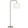 Pacific Coast Lighting Raizo 59 1/2" High Brushed Nickel Floor Lamp