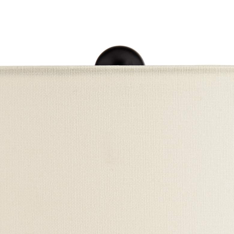 Image 3 Pacific Coast Lighting Razor 25" High Modern Black Finish Table Lamp more views