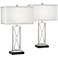 Pacific Coast Lighting Reflections Metal Table Lamps Set of 2