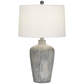 Image2 of Pacific Coast Lighting Reid 25 1/2" Faux Stone Ceramic Table Lamp