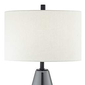 Image4 of Pacific Coast Lighting Rodin Grey Glass Modern Table Lamp on Stand more views