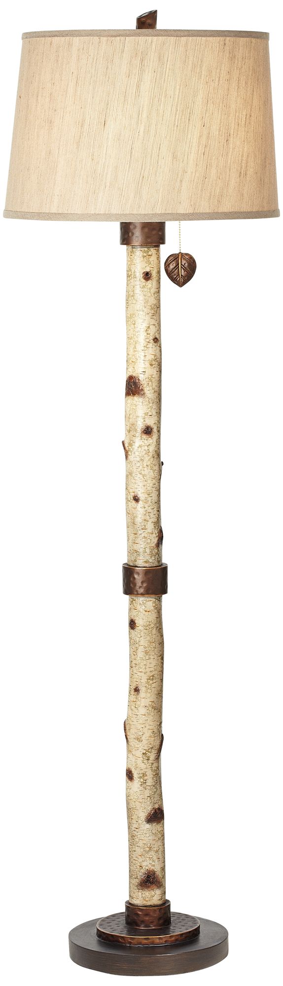 Pacific Coast Lighting Rustic Birch Tree Floor Lamp - #1C163