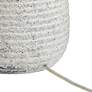Pacific Coast Lighting Sandstone Handcrafted Modern Ceramic Table Lamp
