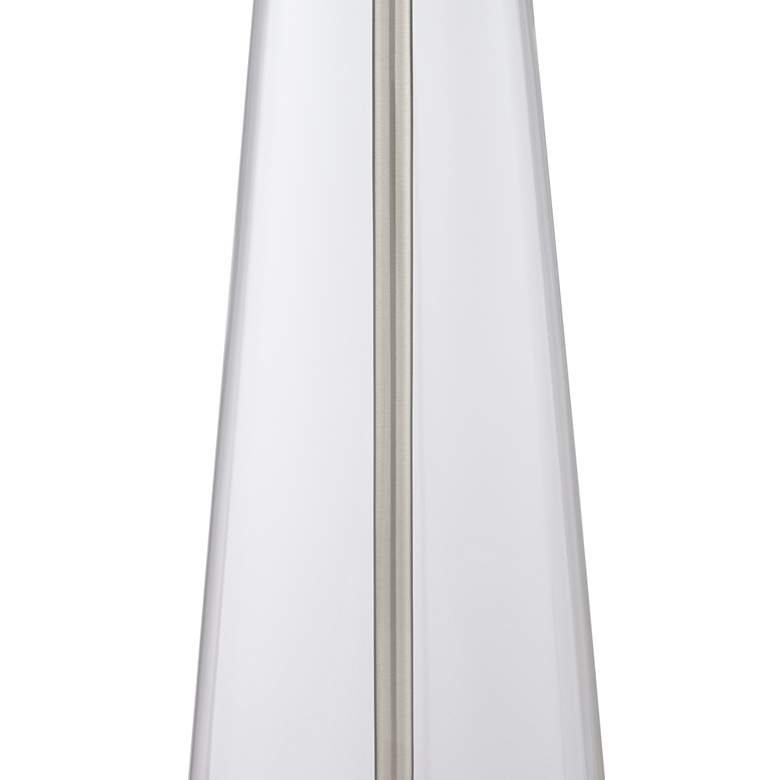 Image 4 Pacific Coast Lighting Simple 29 1/2" Blue and Clear Glass Table Lamp more views
