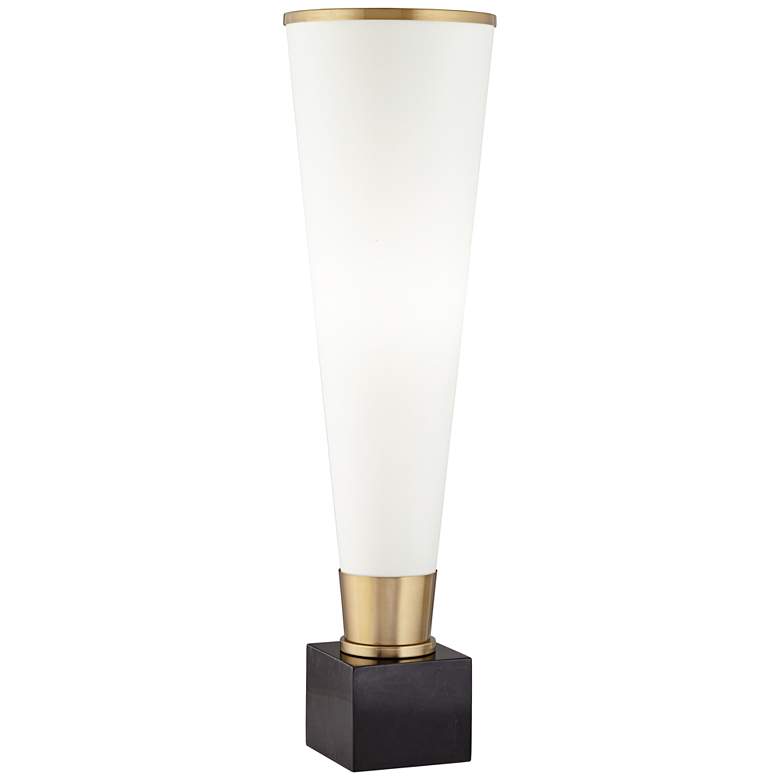 Image 2 Pacific Coast Lighting Soho 32" Modern Torchiere Console Table Lamp