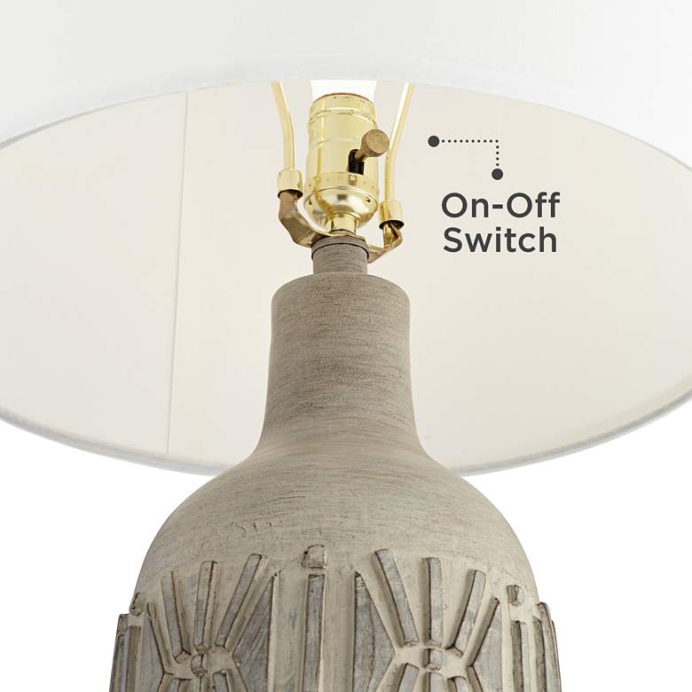 Image 3 Pacific Coast Lighting Starbird 32 1/4" Modern Vase Table Lamp more views
