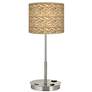 Pacific Coast Lighting Stick 23" Workstation Outlet and USB Table Lamp