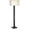 Pacific Coast Lighting Texa 60" HIgh Modern Dark Bronze Floor Lamp