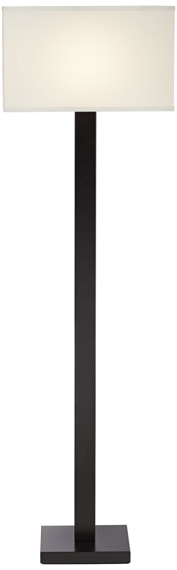 Pacific Coast Lighting Texa 60" HIgh Modern Dark Bronze Floor Lamp 85C02 Lamps Plus