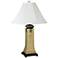 Pacific Coast Lighting Wallace 33" High Tarnished Silver Table Lamp