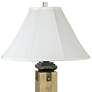 Pacific Coast Lighting Wallace 33" High Tarnished Silver Table Lamp