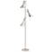 Pacific Coast Lighting Wexley Chrome 3-Light Modern Tree Floor Lamp
