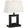 Pacific Coast Lighting Yolo Bronze Accent Table Lamp with USB and Outlets