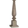 5_Pacific Coast Preston 32 3/4" Light Oak Finish Candlestick Table Lamp more views