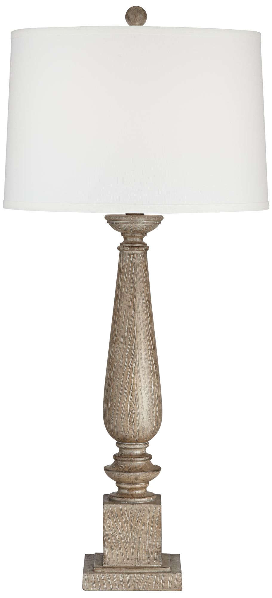 Pacific Coast Preston 32 3/4" Light Oak Finish Candlestick Table Lamp