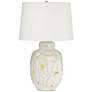 2_Pacific Coast Saldiva 25" Tropical Leaf Night Light Ceramic Table Lamp