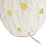 5_Pacific Coast Saldiva 25" Tropical Leaf Night Light Ceramic Table Lamp more views