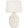 7_Pacific Coast Saldiva 25" Tropical Leaf Night Light Ceramic Table Lamp more views