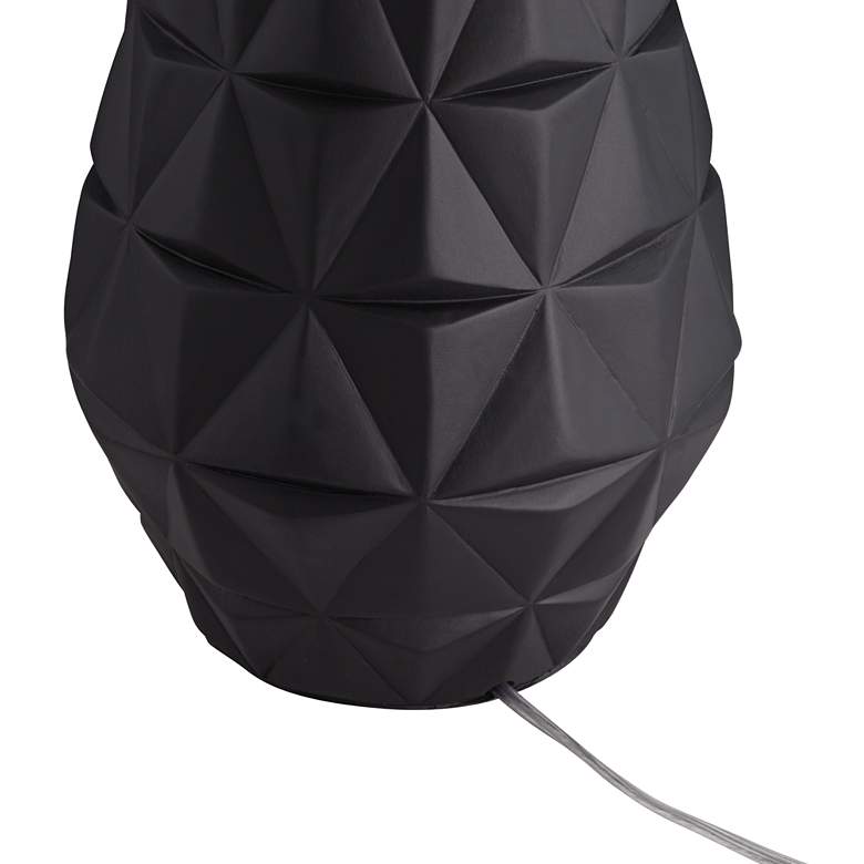 Image 5 Pacific Coast Star Burst 30 1/2" Black Onyx Geometric Table Lamp more views