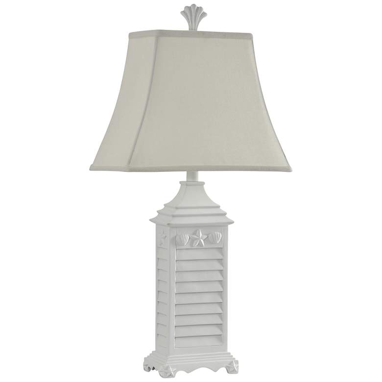 Image 2 Pacific Grove 29" Shell and Starfish Coastal Table Lamp