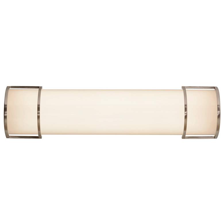 Image 2 Pacific LED Linear Vanity - 24" - Satin Nickel more views