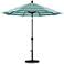 Pacific Trails 9-Foot Seville Seaside Round Market Umbrella