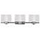 Pacifica Collection 25" Wide Three Light Bathroom Fixture